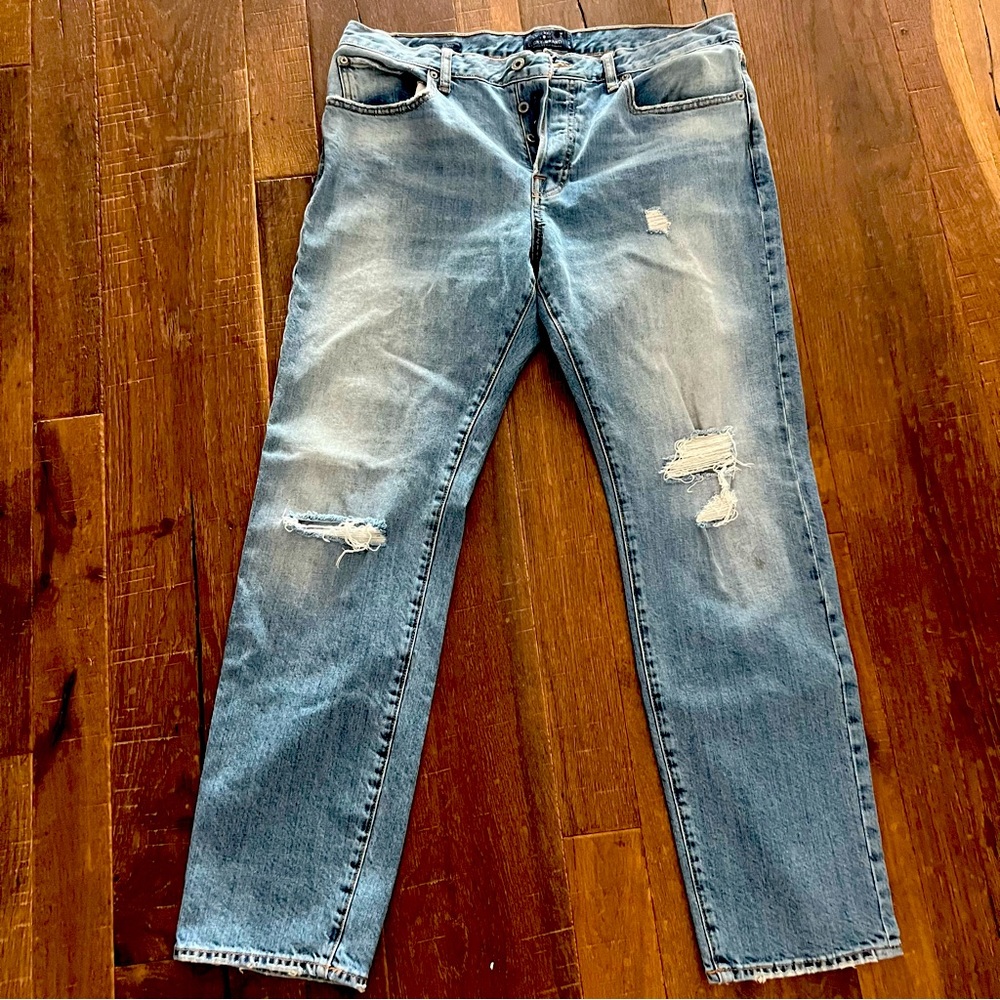 Men’s lucky brand jeans - authentic skinny - 36w 32l